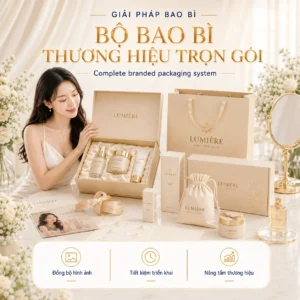 Bộ bao bì thương hiệu trọn gói