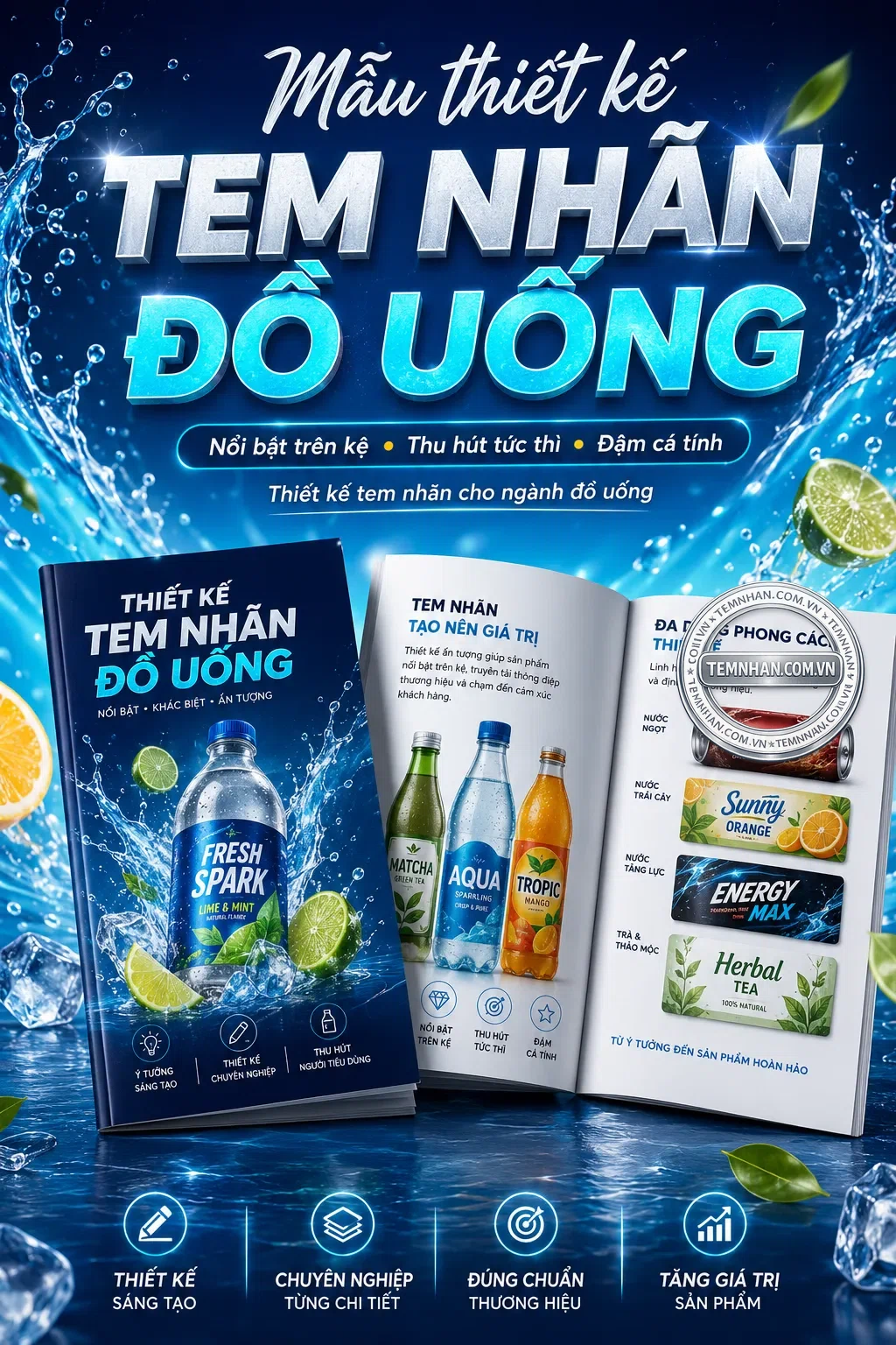 Mau Thiet Ke Tem Nhan Do Uong
