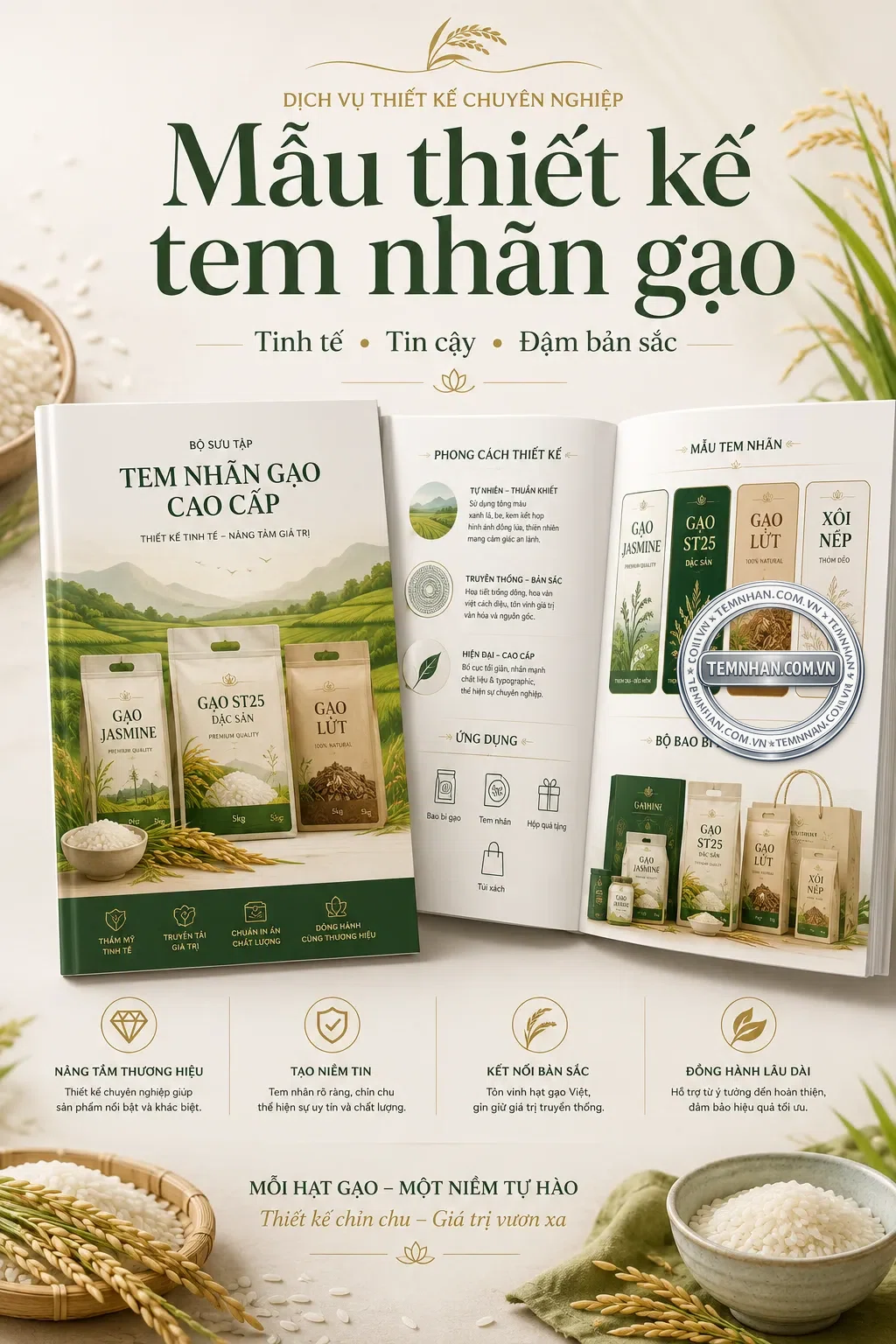 Mau Thiet Ke Tem Nhan Gao