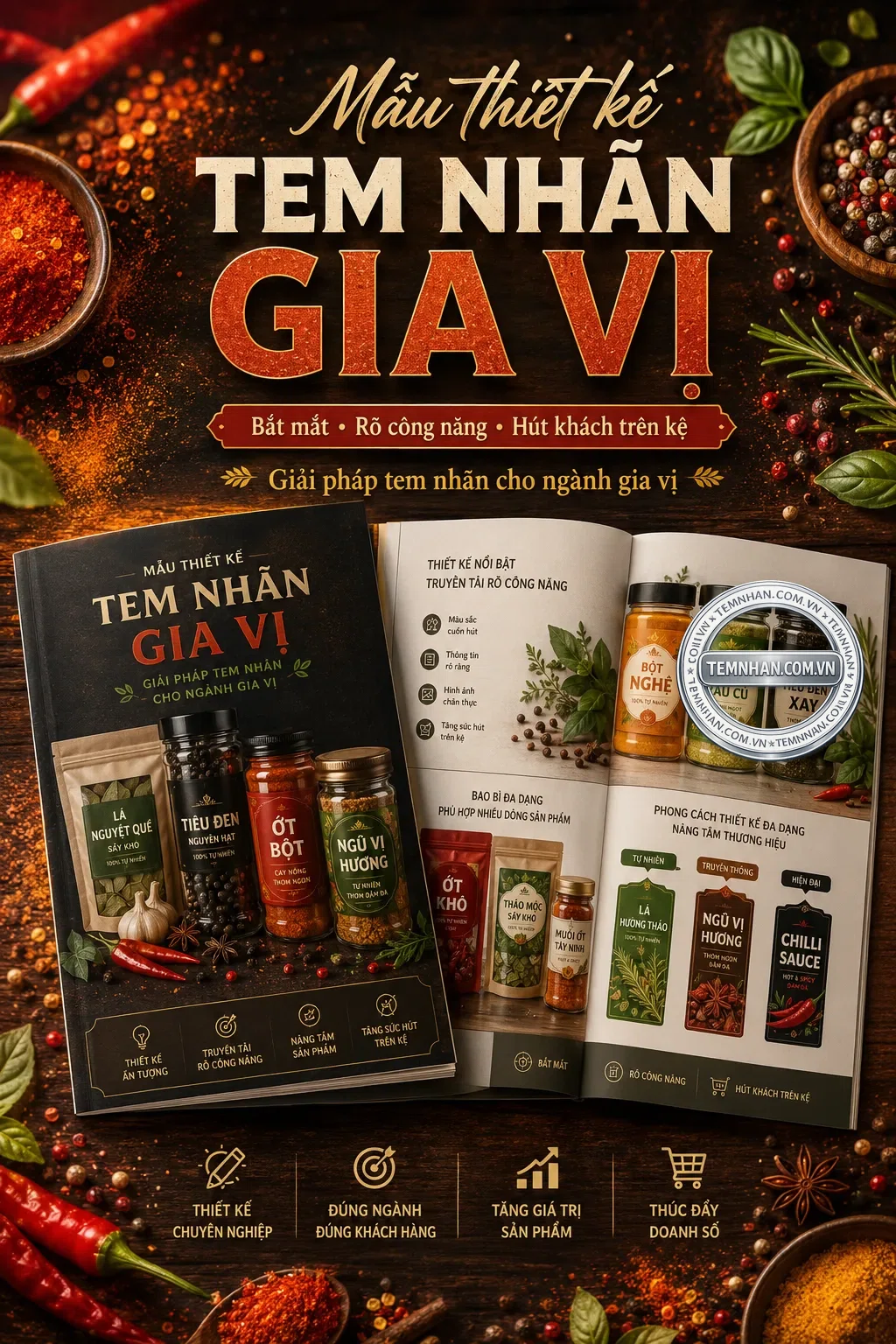 Mau Thiet Ke Tem Nhan Gia Vi