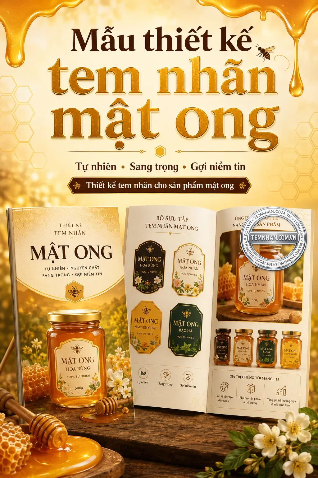 Mau Thiet Ke Tem Nhan Mat Ong