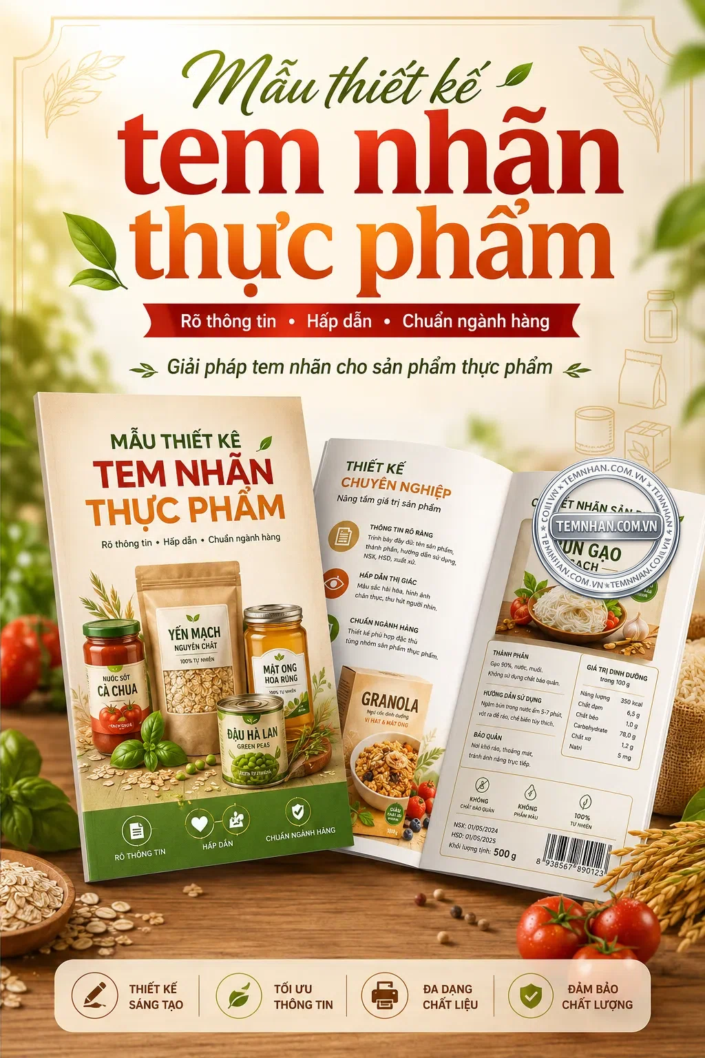 Mau Thiet Ke Tem Nhan Thuc Pham
