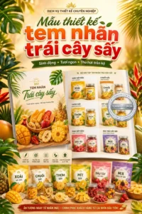 Mau Thiet Ke Tem Nhan Trai Cay Say