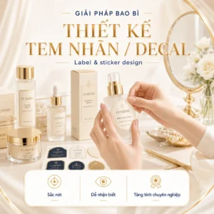 Thiết kế tem nhãn decal