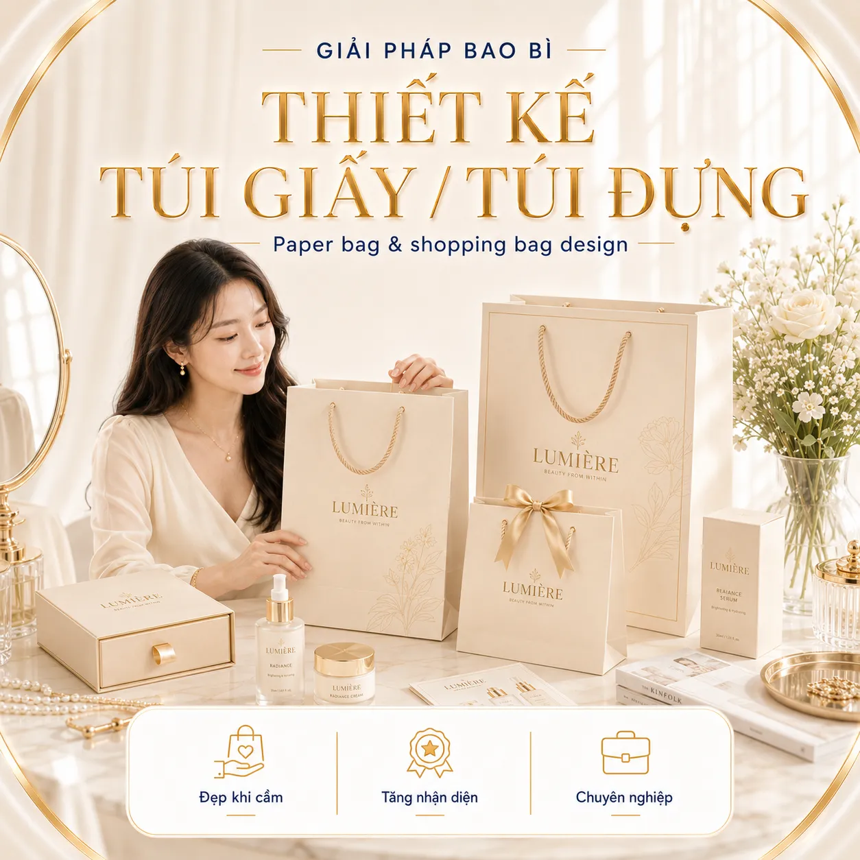 Thiết kế túi giấy túi đựng