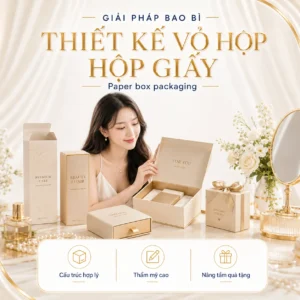 Thiết kế vỏ hộp hộp giấy